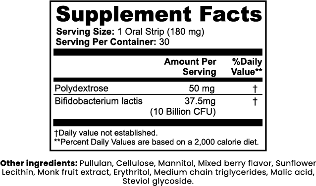 Burn (Probiotic + Metabolism Strips)